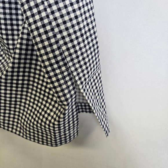 Vtg Quacker Factory Gingham Watermelon Themed Short Sleeve Button Down Shirt, 3X - Picture 8 of 13